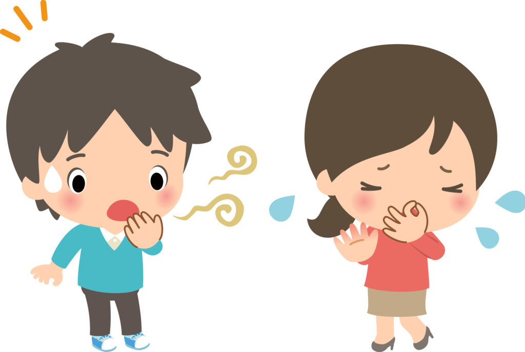 お口の中が乾くと口臭が強くなる? お口の中が乾くと口臭が強くなる?
